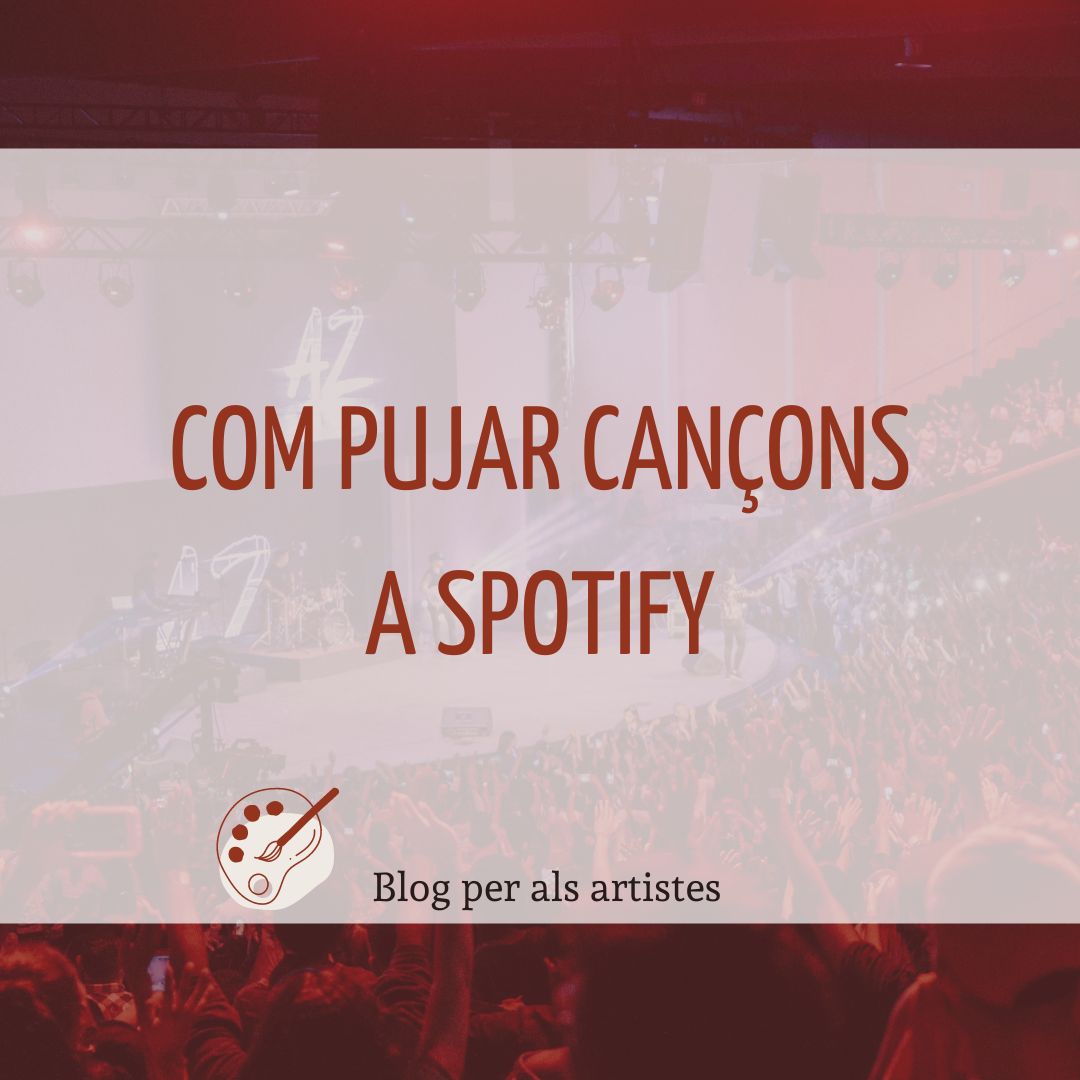 Com pujar cançons a Spotify