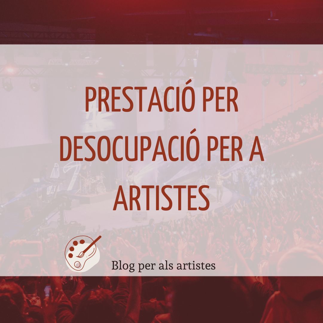 prestació per desocupació per a artistes