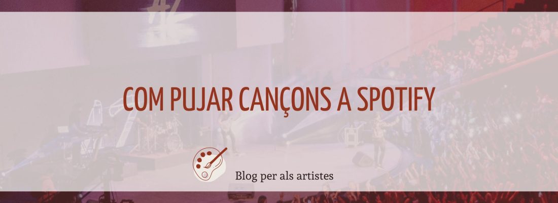 Com pujar cançons a Spotify